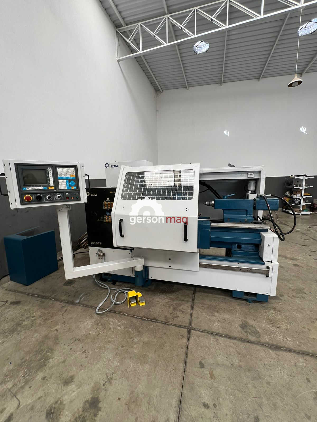 TORNO CNC ROMI ECN40III MACH 9 – REFORMADO